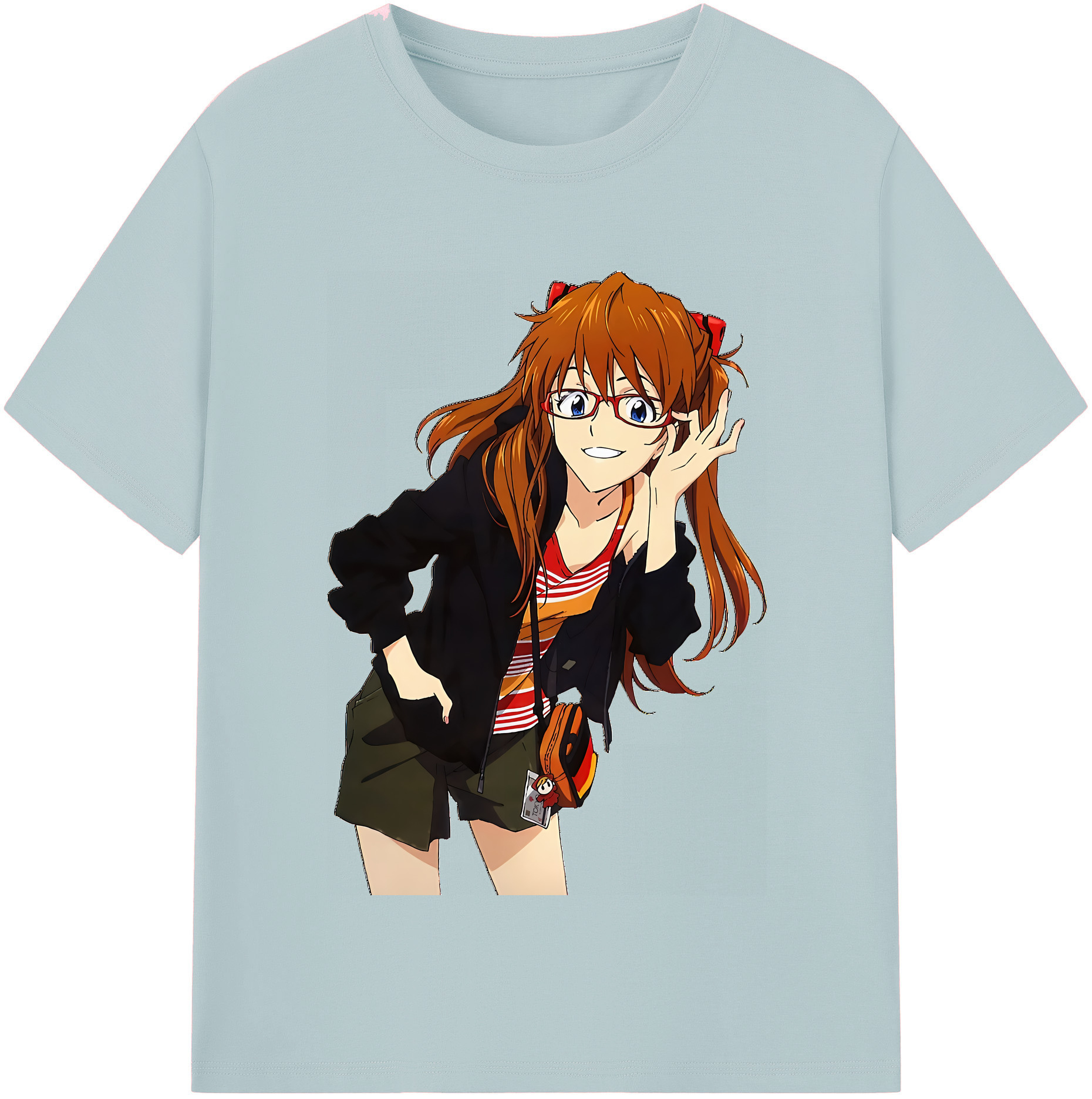 （画像用） EVA 新世紀エヴァンゲリオン 綿100％半袖Tシャツ（フロントプリント）